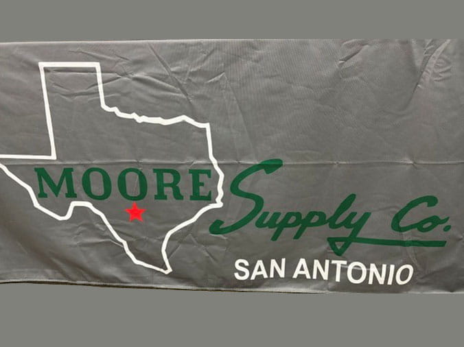 Moore Supply San Antonio flag
